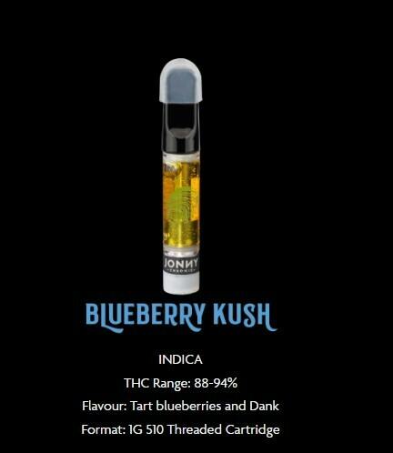 Blueberry Kush | Cartridge | 1g