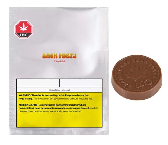 BACK FORTY S'mores Chocolate 1x10mg