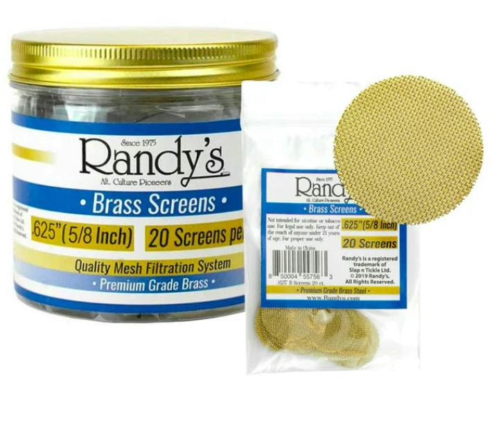 RANDY'S - Brass Screens - 0.625"