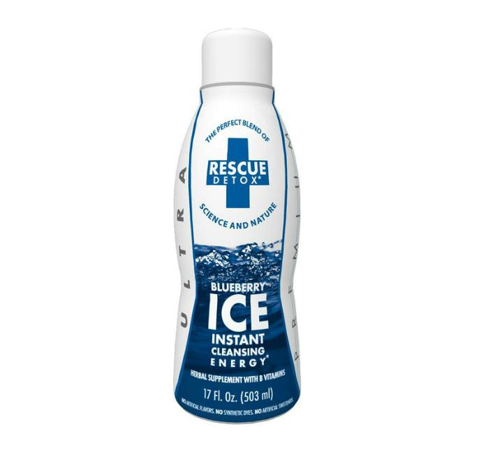RESCUE - Detox Ice Beverages - 17oz - BLUEBERRY