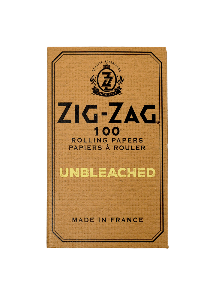 ZIG-ZAG - Unbleached Single Wide Papers - 100/pk