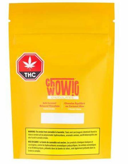 CHOWIE WOWIE 1:1 THC:CBD Soft Caramel Chocolate 1x10mg