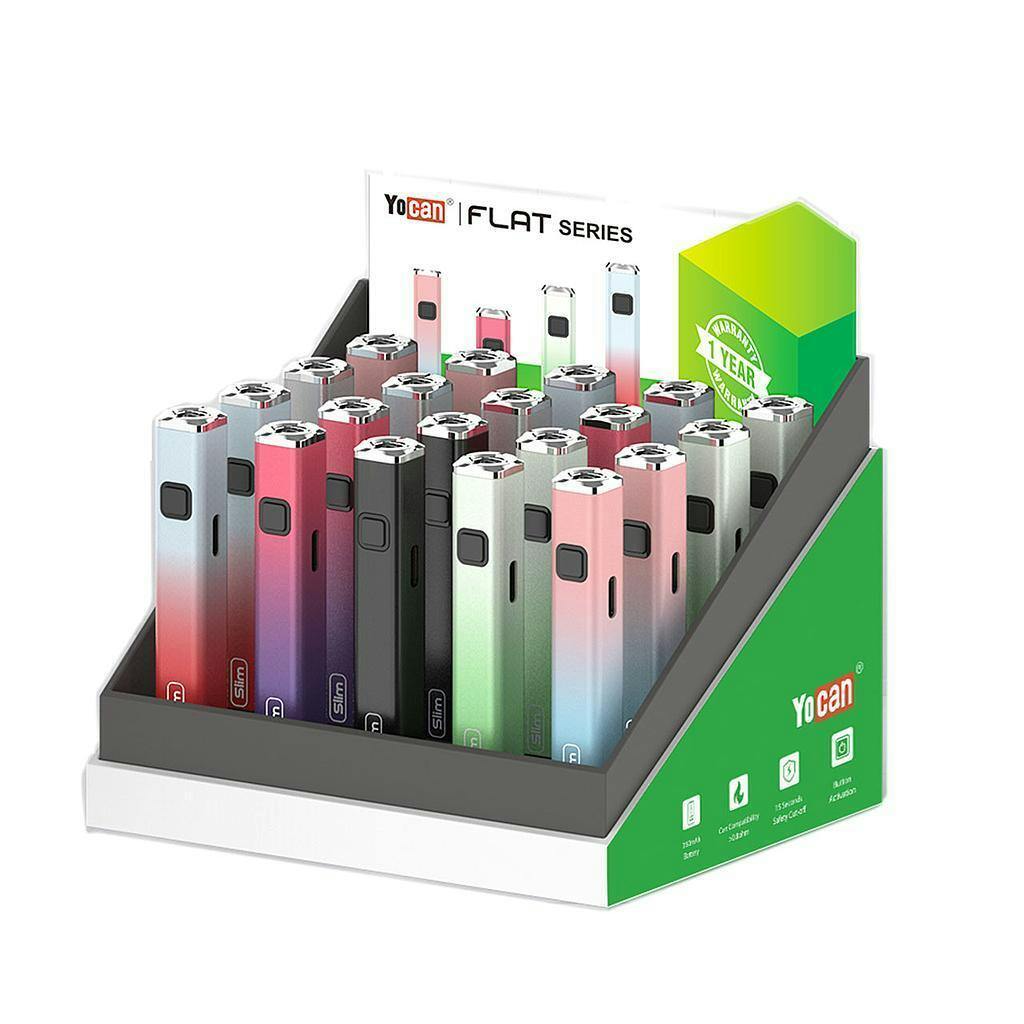 YOCAN - Flat Slim 350 mAh 510 Vape Battery