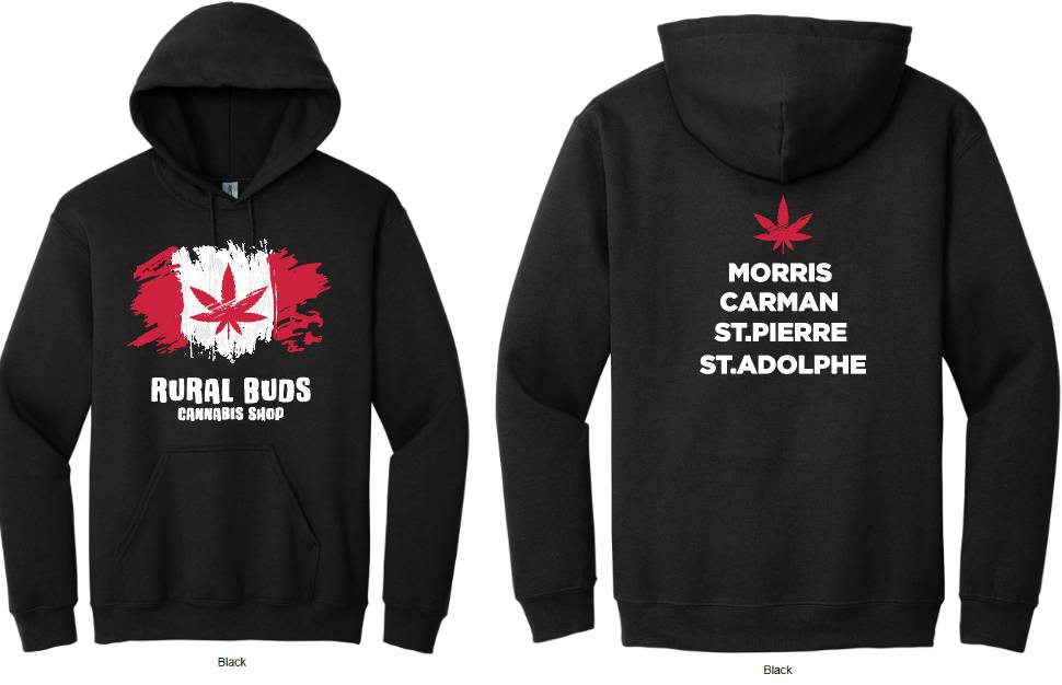 Rural Buds 4 Location Hoodies (Medium)