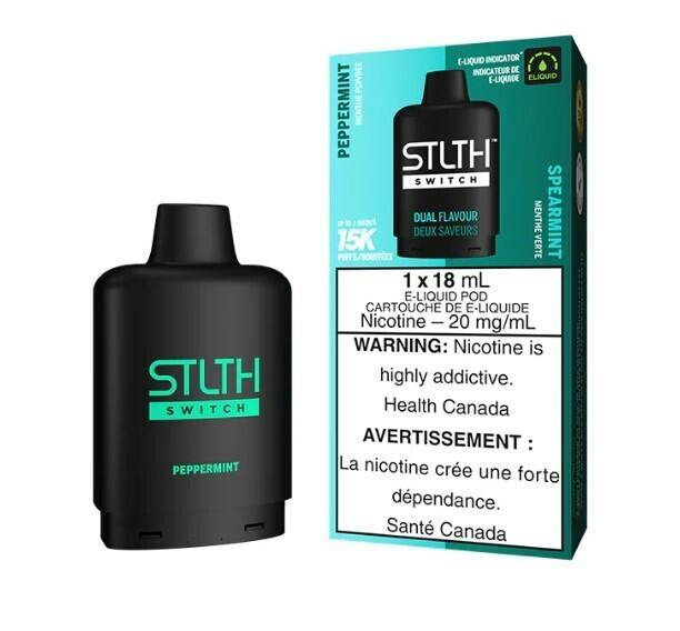 STLTH LOOP SWITCH - Pod Pack 18ml PEPPERMINT / SPEARMINT