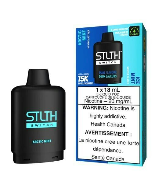 STLTH LOOP SWITCH - Pod Pack 18ml ARCTIC MINT / ICE MINT