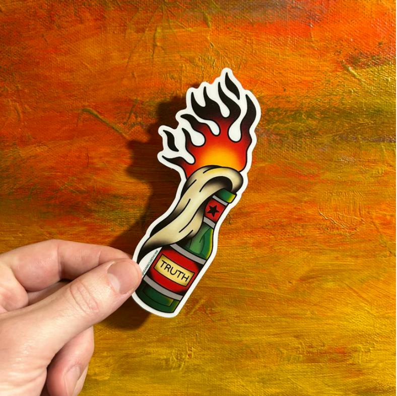 The Local Sticker Shop - Truth Molotov