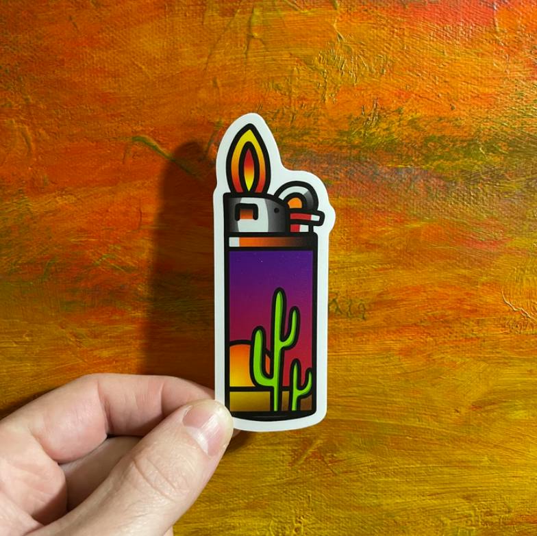 The Local Sticker Shop - Desert Lighter