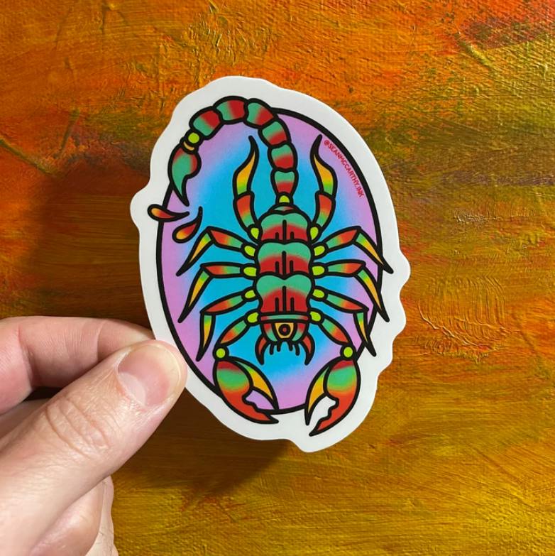 The Local Sticker Shop - Neon Scorpion