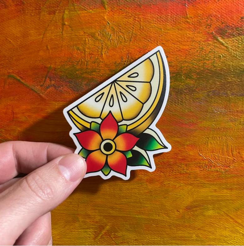 The Local Sticker Shop - Slice of Zest
