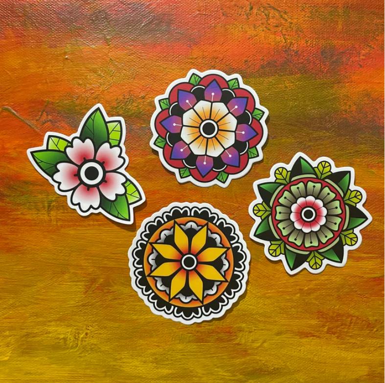 The Local Sticker Shop - Ornamental Flowers