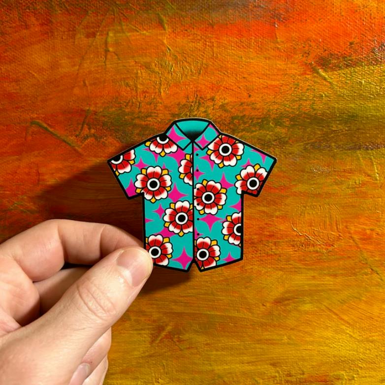 The Local Sticker Shop - Mini Hawaiian Shirt