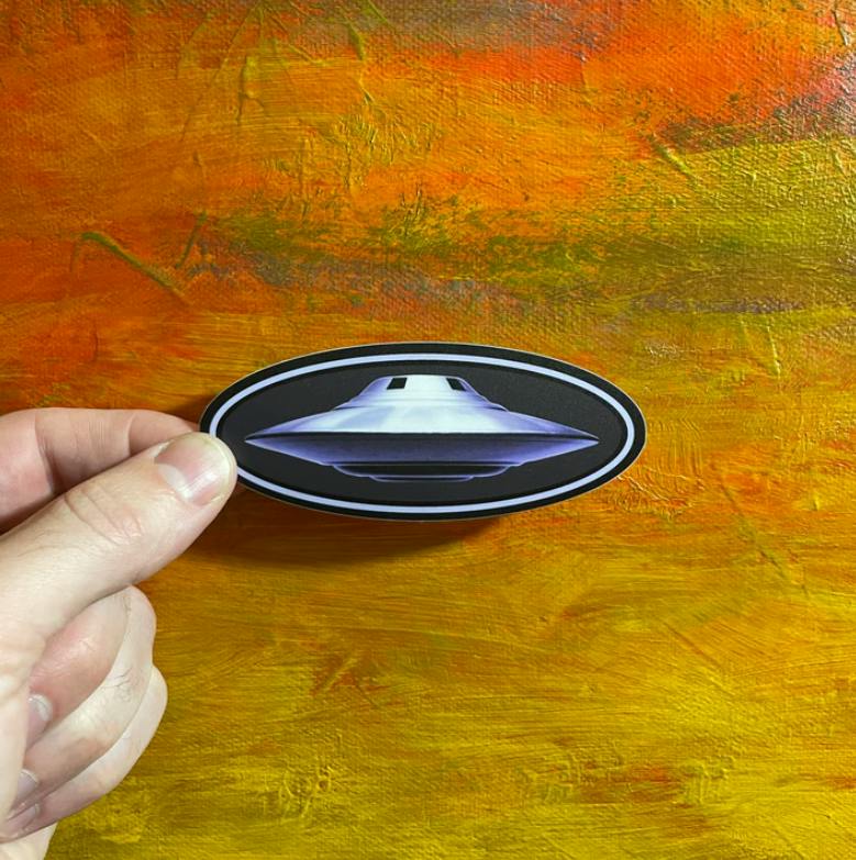 The Local Sticker Shop - Bob Lazar Flying Saucer