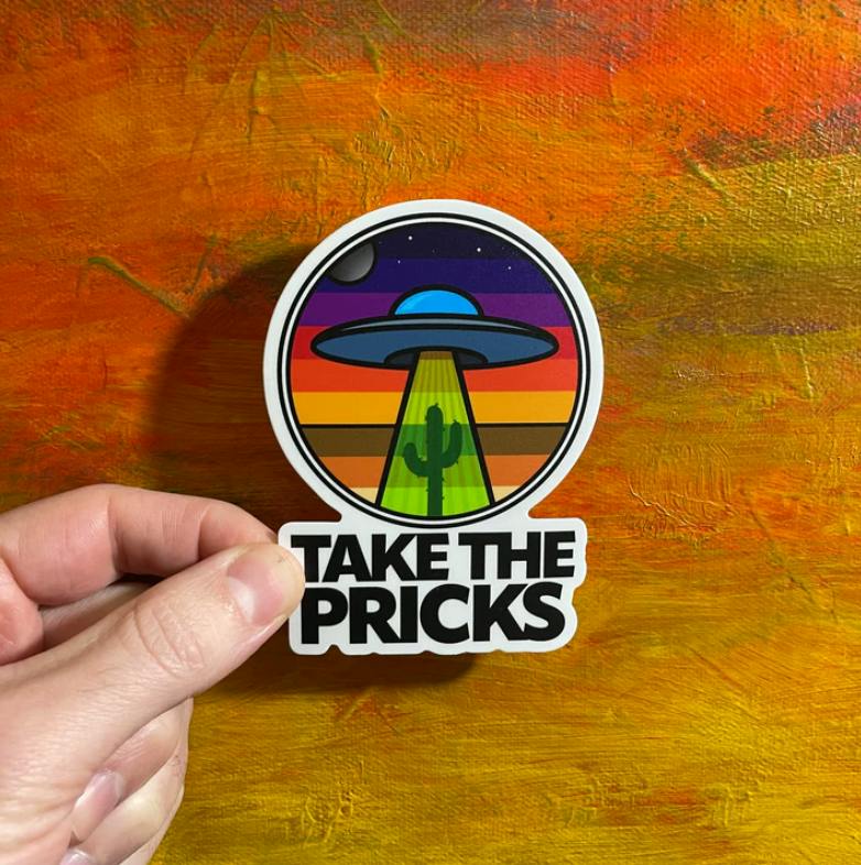 The Local Sticker Shop - Take the Pricks
