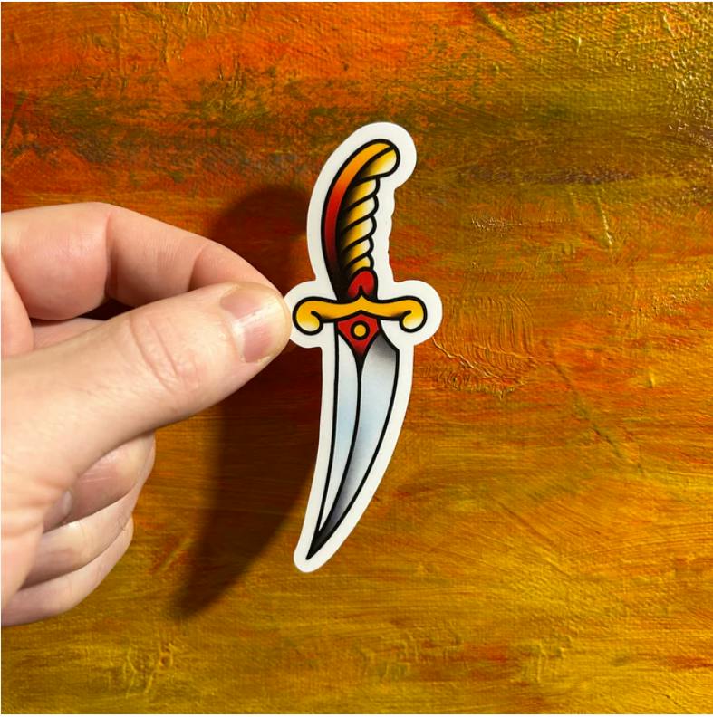 The Local Sticker Shop - Traditional Mini Knife