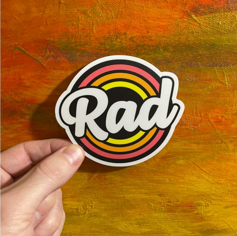 The Local Sticker Shop - Rad