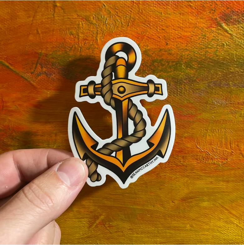 The Local Sticker Shop - Traditional Anchor