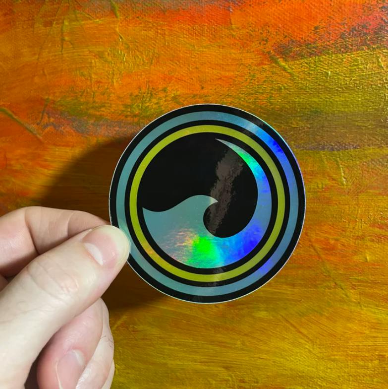 The Local Sticker Shop - Circle Wave