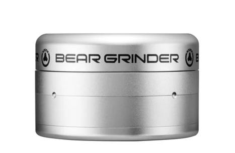 Bear Grinder 4 Piece SILVER