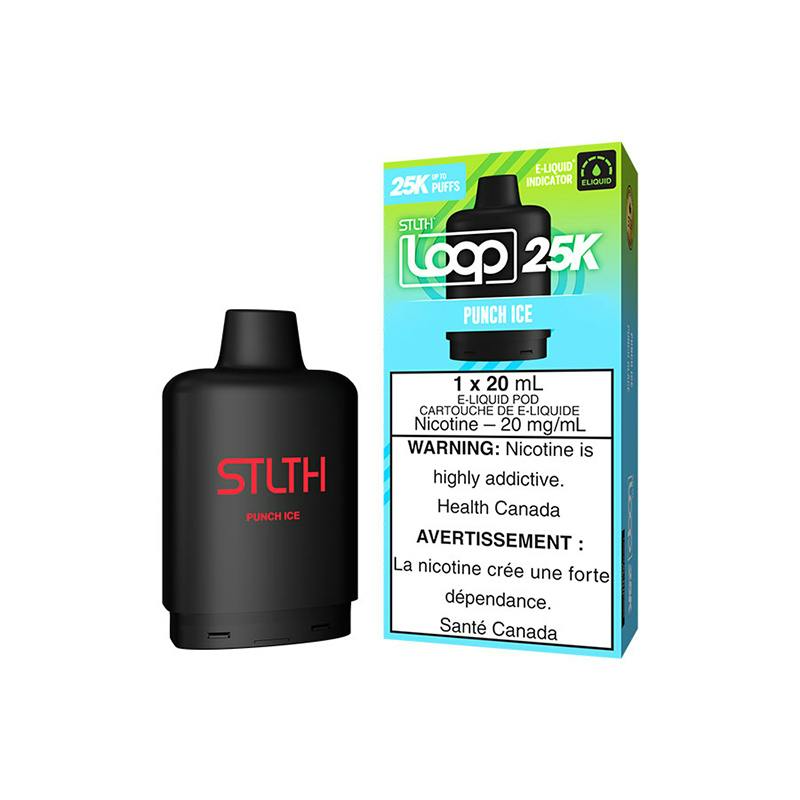 STLTH LOOP 25K Disposable Pod PUNCH ICE