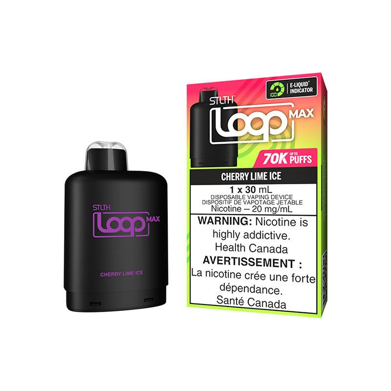 STLTH LOOP MAX - Pod Pack 30ml CHERRY LIME ICE
