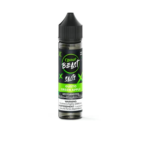 FLAVOUR BEAST (Salt Nic) Juice 60ml GUSTO GREEN APPLE