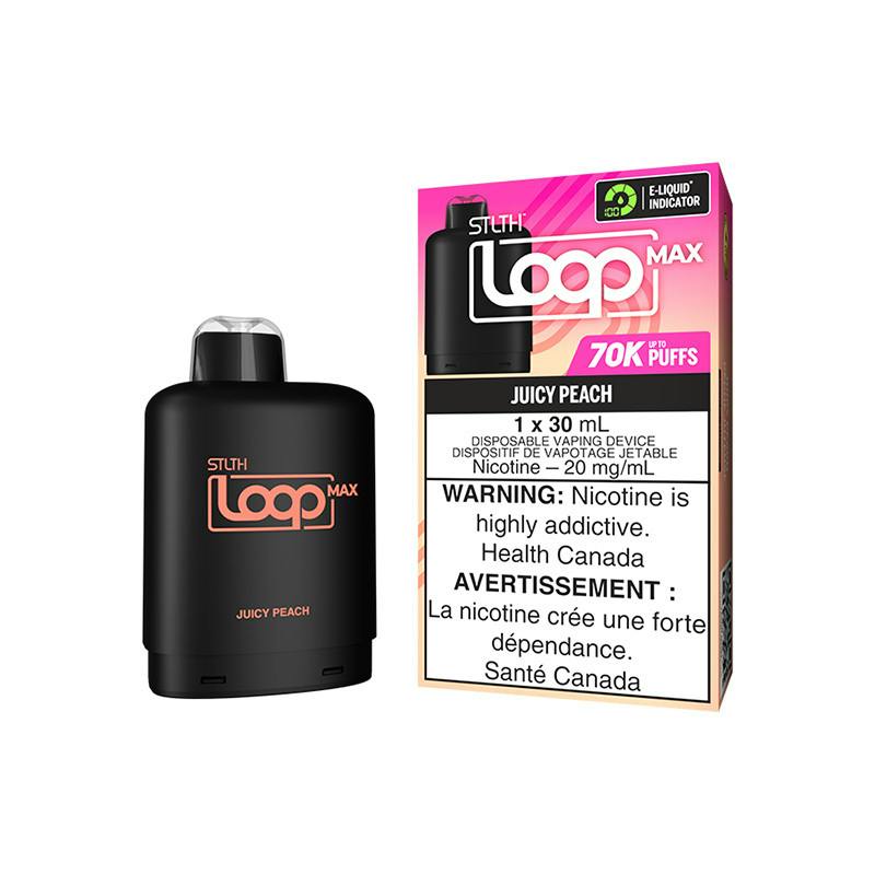 STLTH LOOP MAX - Pod Pack 30ml JUICY PEACH