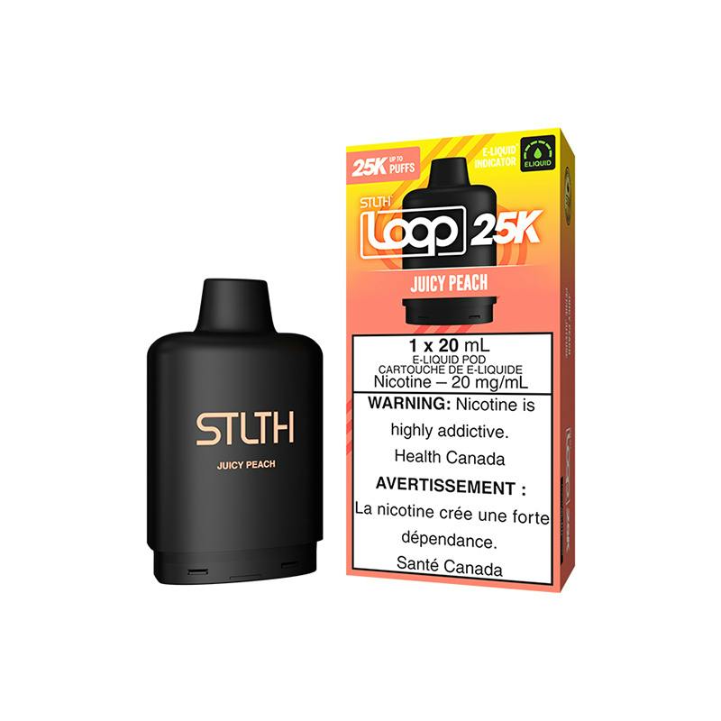 STLTH LOOP 25K Disposable Pod JUICY PEACH