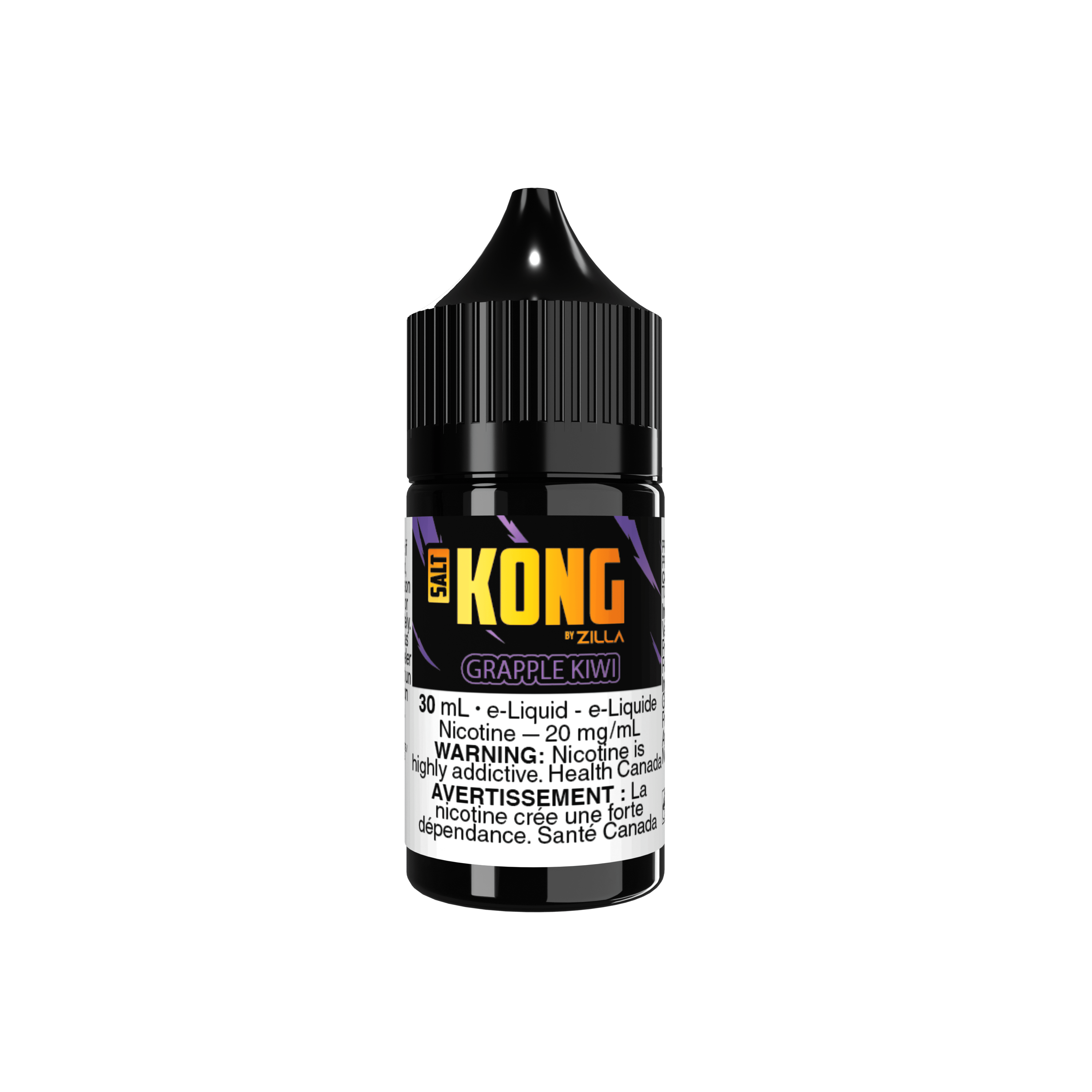 BY ZILLA (Salt Nic) Juice 30ml GRAPPLE KIWI