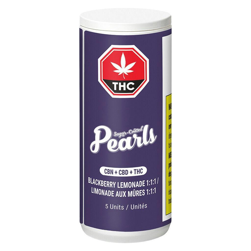 PEARLS Blackberry Lemonade CBN:CBD:THC 10:10:10 5x2mg