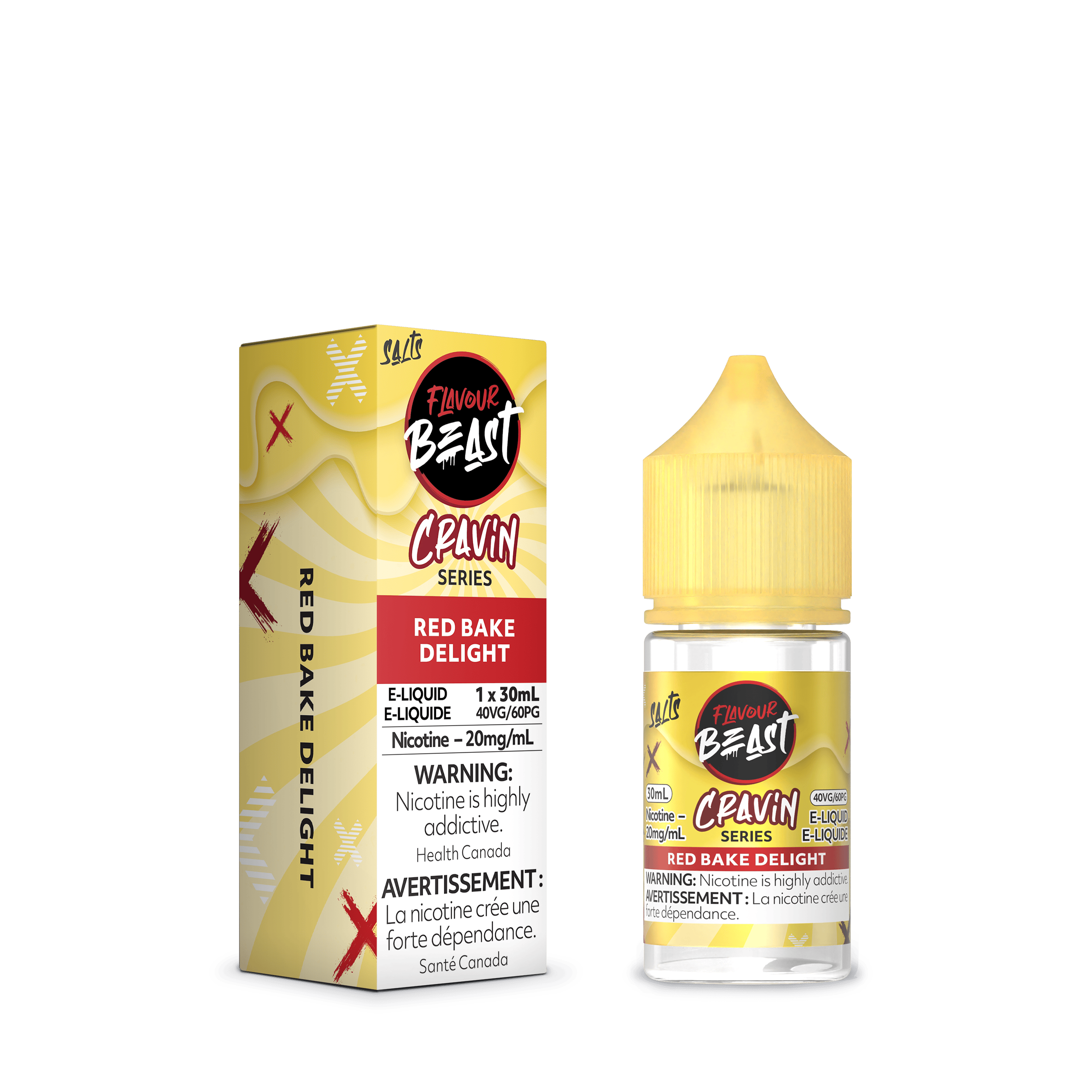FLAVOUR BEAST Cravin Juice 30ml RED BAKE DELIGHT
