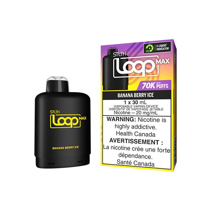 STLTH LOOP MAX - Pod Pack 30ml BANANA BERRY ICE