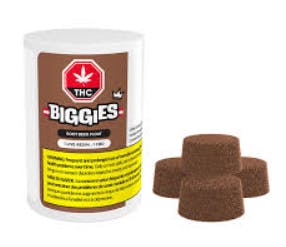 BIGGIES Root Beer Float Live Rosin Gummies 4x2.5mg