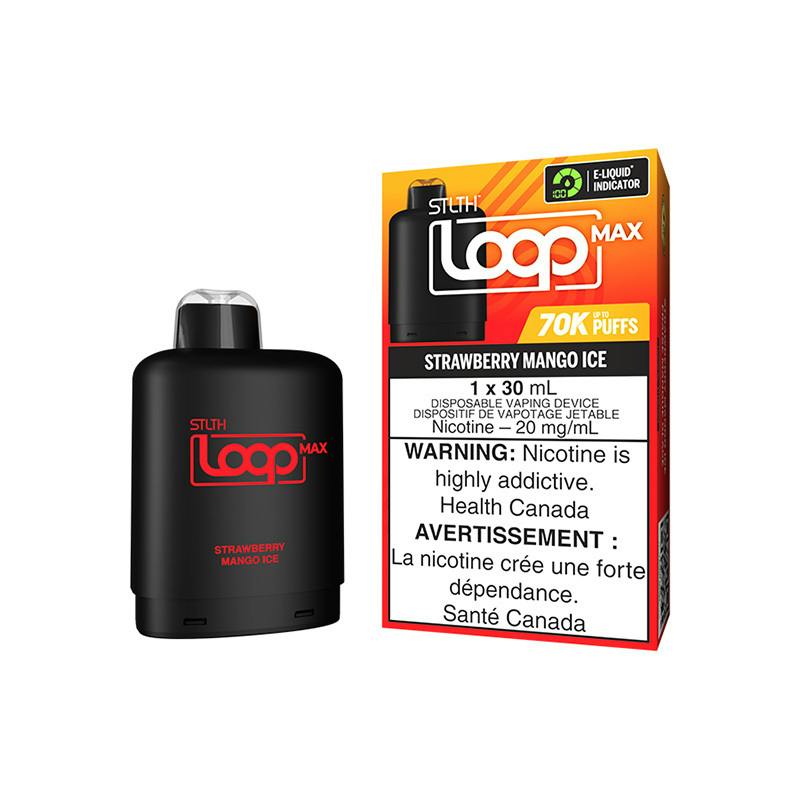 STLTH LOOP MAX - Pod Pack 30ml STRAWBERRY MANGO ICE