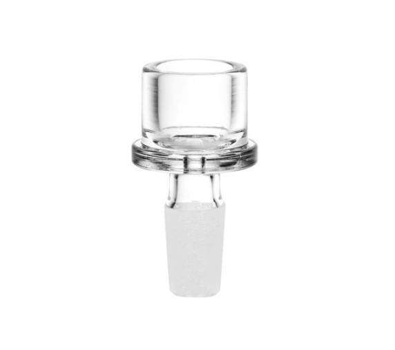 Round Glass Herb Slide - 14mm Male - Clear