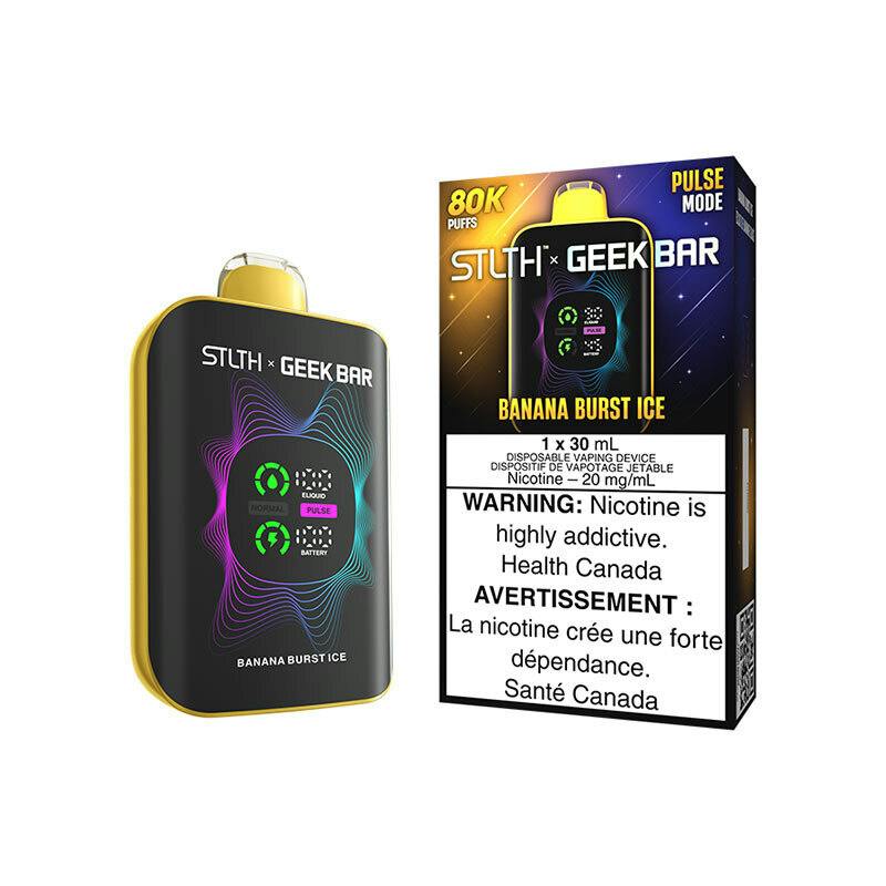 STLTH X GEEK BAR Disposable 80k Puff BANANA BURST ICE