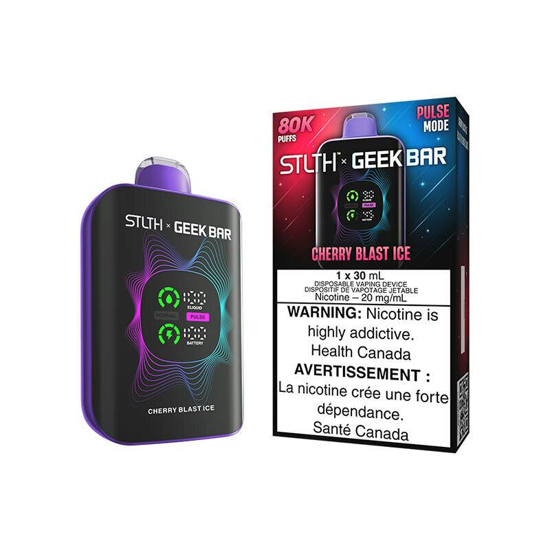 STLTH X GEEK BAR Disposable 80k Puff CHERRY BLAST ICE