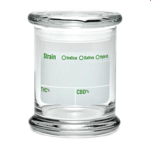 420 Science Pop Top Jar - Modern Write & Erase - Medium