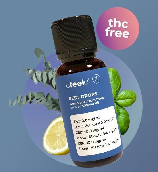 UFEELU Rest Drops CBD+CBN 28.5mL