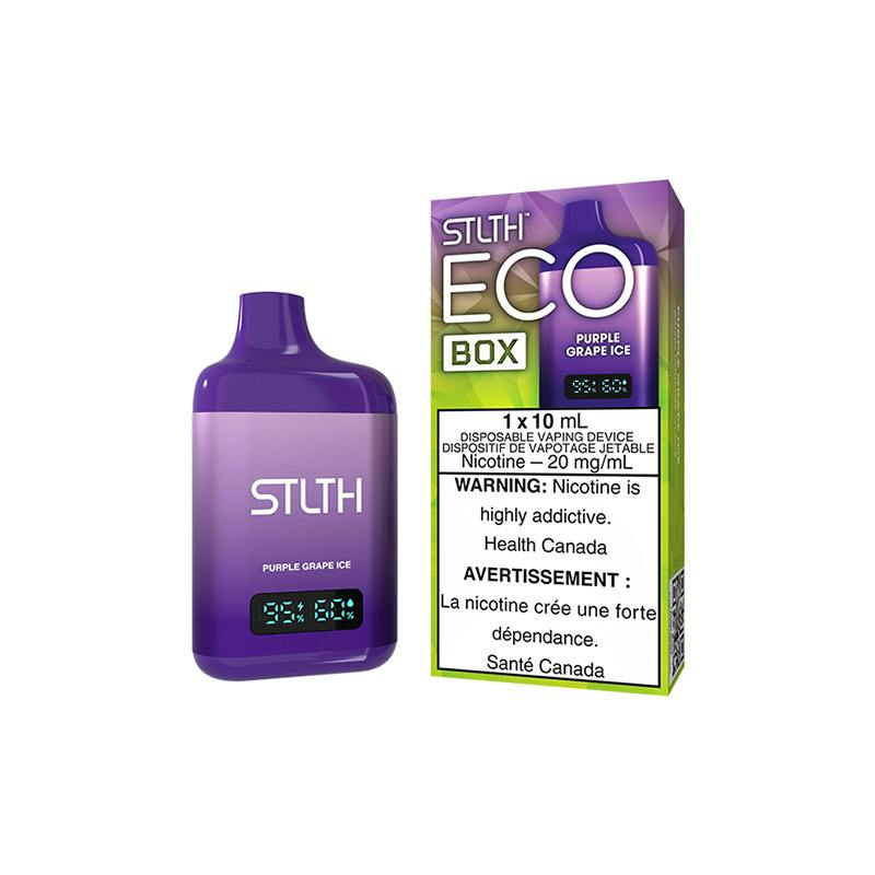 STLTH Eco Box Disposable Vape PURPLE GRAPE ICE