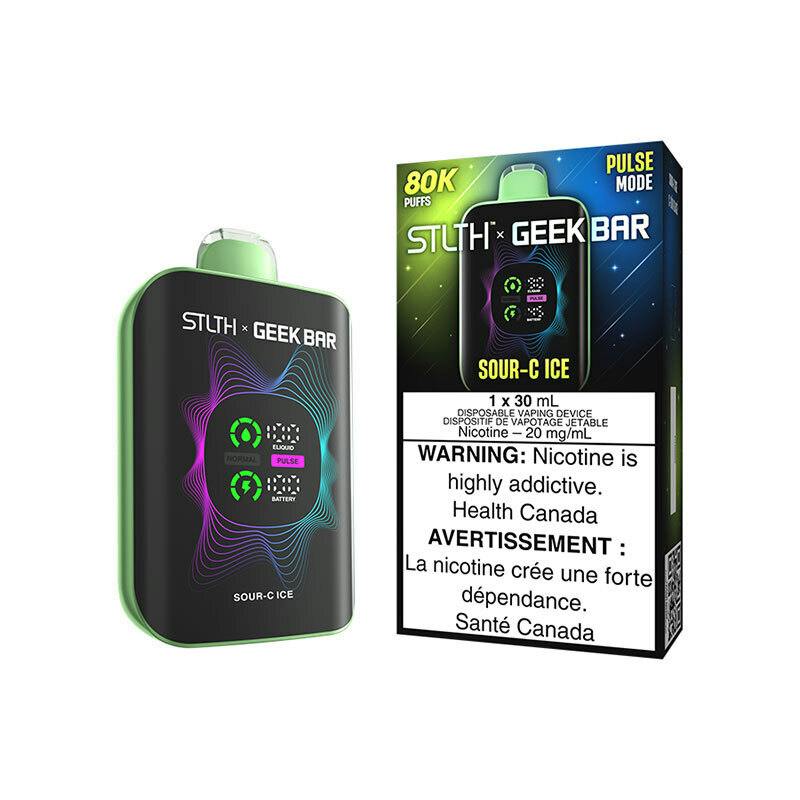 STLTH X GEEK BAR Disposable 80k Puff SOUR-C ICE
