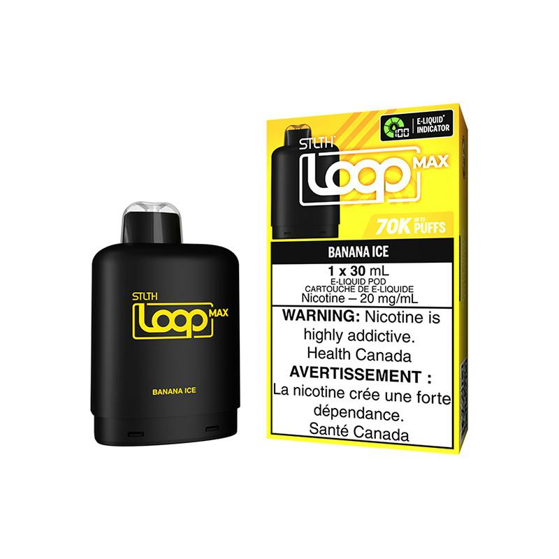 STLTH LOOP MAX - Pod Pack 30ml BANANA ICE