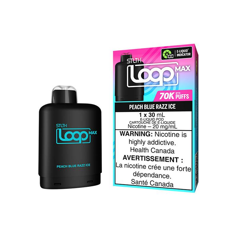 STLTH LOOP MAX - Pod Pack 30ml PEACH BLUE RAZZ ICE