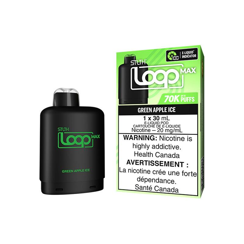 STLTH LOOP MAX - Pod Pack 30ml GREEN APPLE ICE