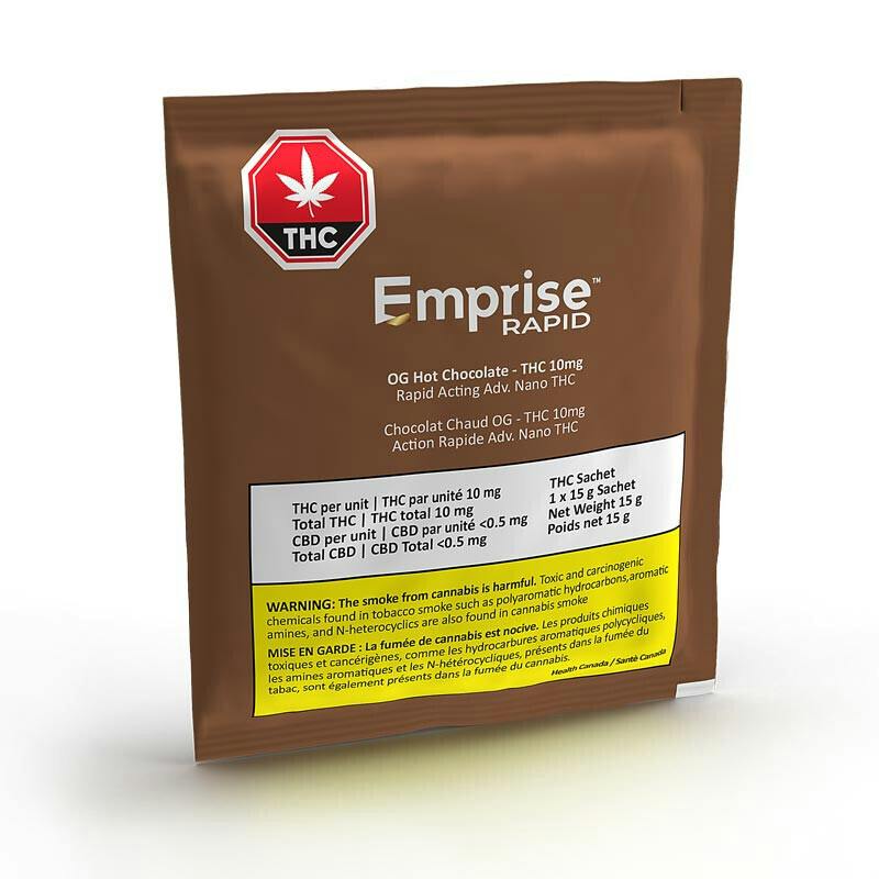 EMPRISE RAPID OG Hot Chocolate THC Powder 10mg