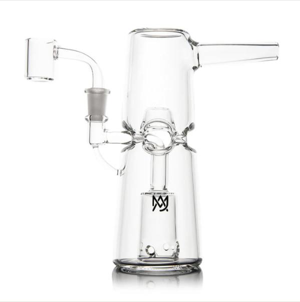MJ ARSENAL - Turret Mini Dab Rig - Clear