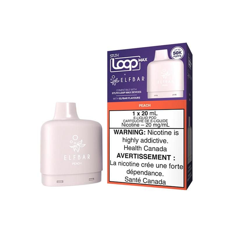 STLTH x ELFBAR - Loop Max Pod Pack 20ml PEACH