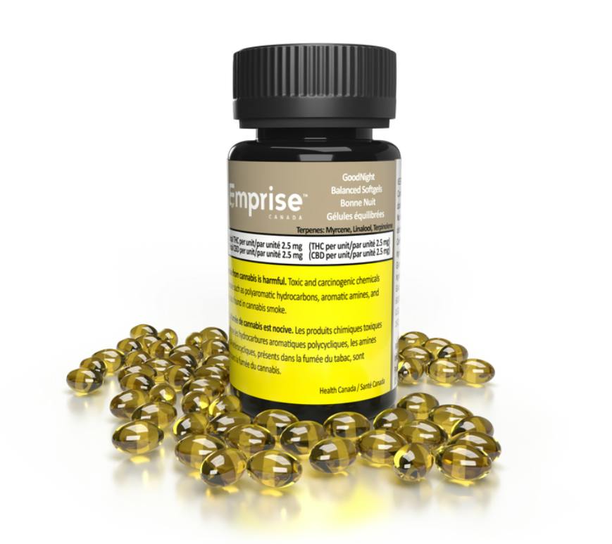 EMPRISE GoodNight Balanced Softgels 60x2.5mg