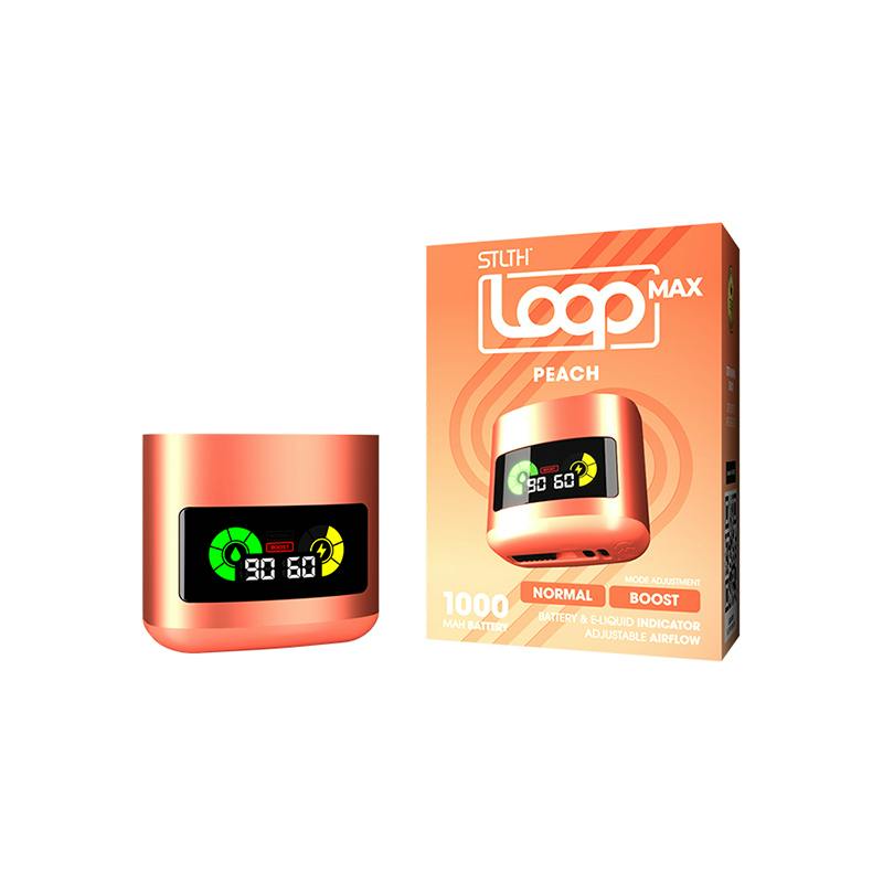 STLTH LOOP MAX - Device Battery PEACH