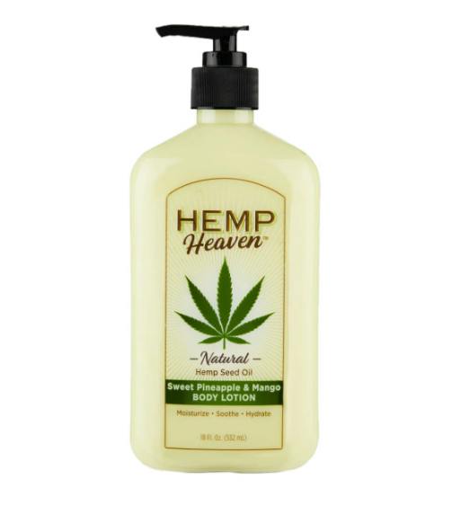 HEMP HEAVEN - Body Lotion -Sweet Pineapple & Mango 18oz